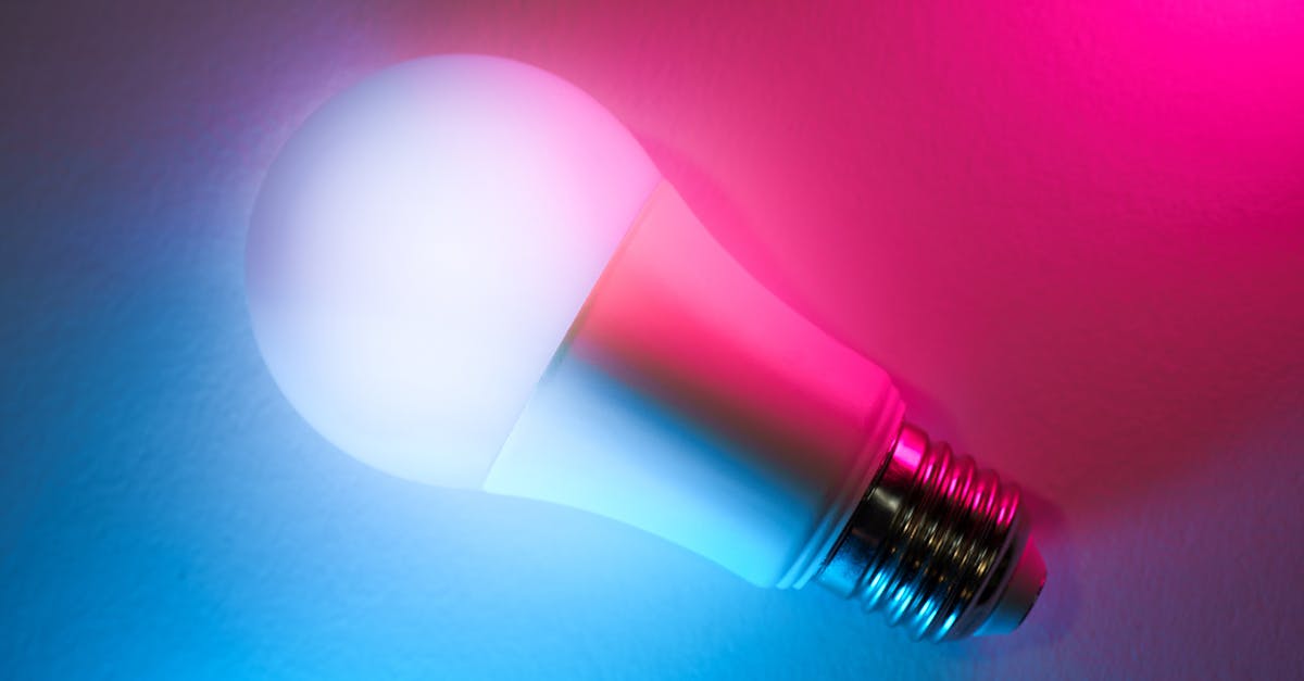 ampoule intelligente connectée pour un éclairage personnalisé, économique et contrôlable à distance via smartphone.